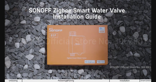 صمام المياه الذكي SONOFF Zigbee – للتحكم الذكي في الري